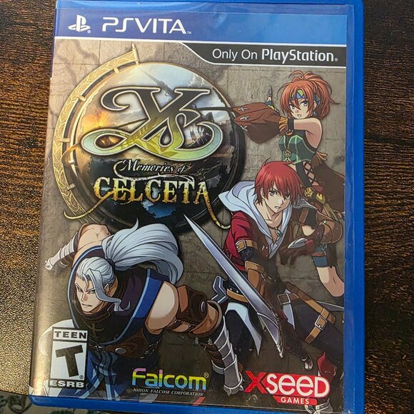 Playstation PS Vita Ys Memories of Celceta Replacement Case NO GAME - Picture 1 of 2
